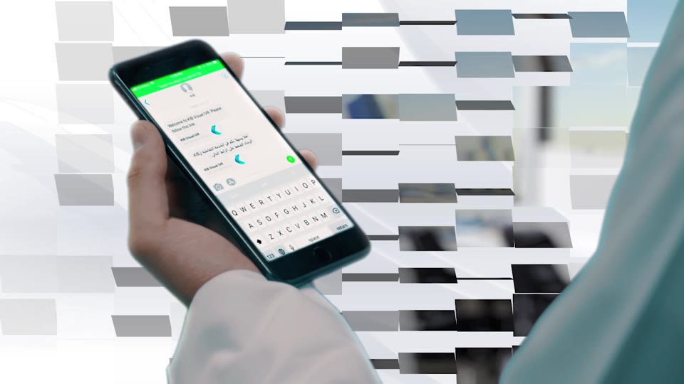 KIB mobile app promo still